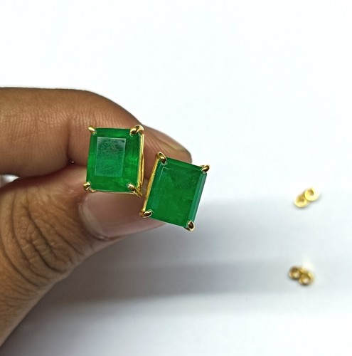 Natural emerald earrings for - natural,